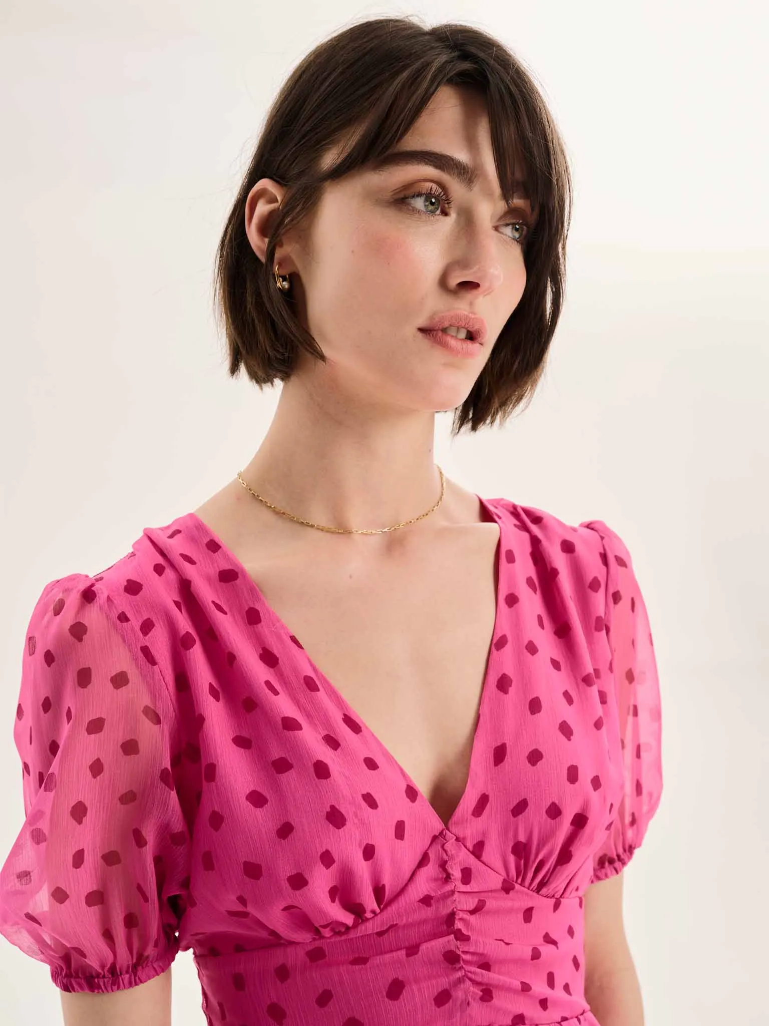 Raphaela Dress in Pink Print