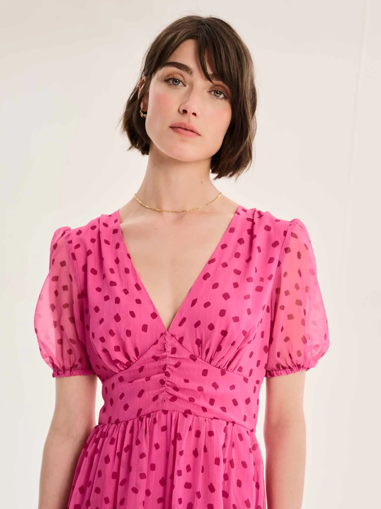 Raphaela Dress in Pink Print