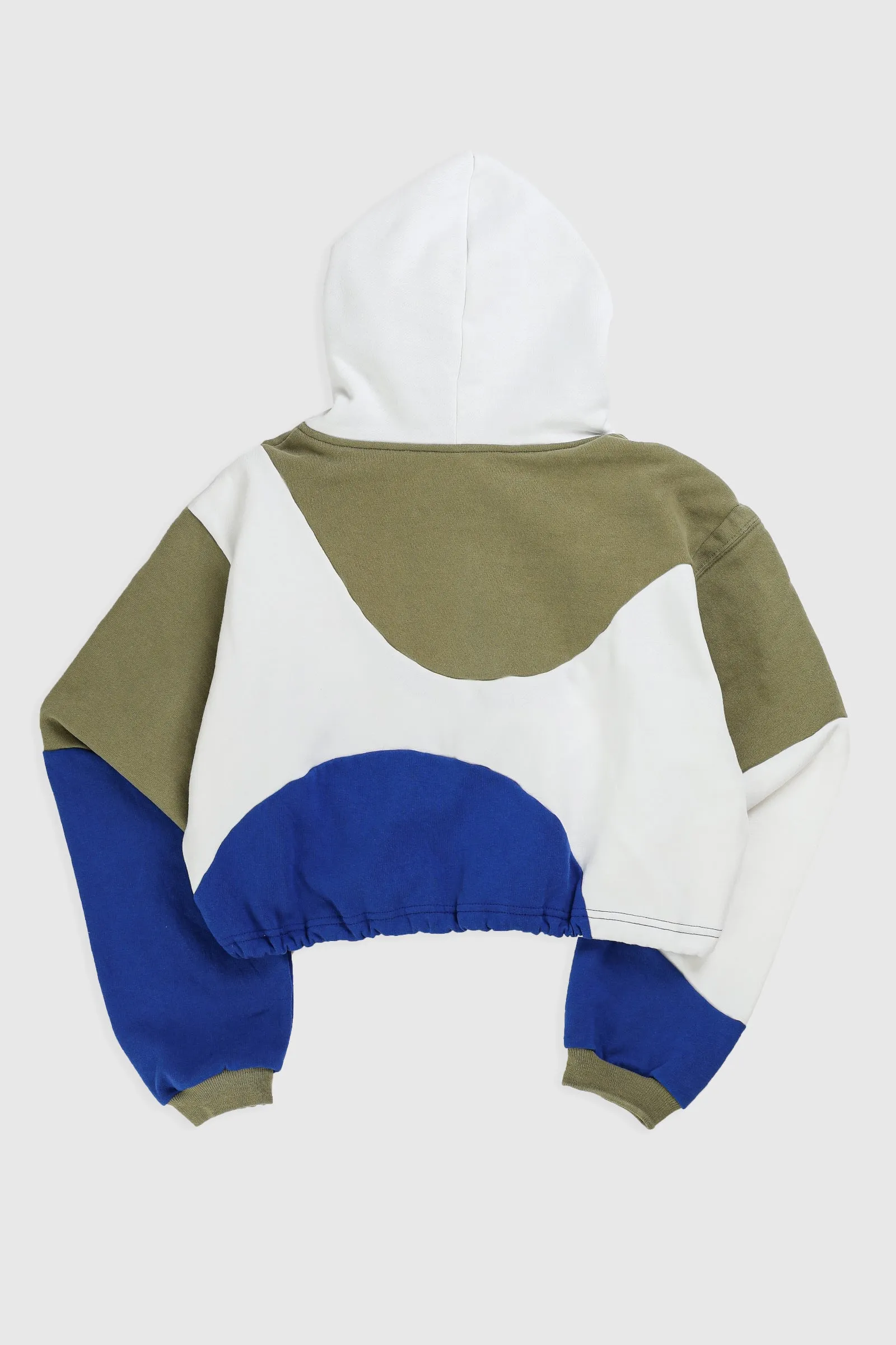 Rework Champion Wave Crop Sweatshirt - M