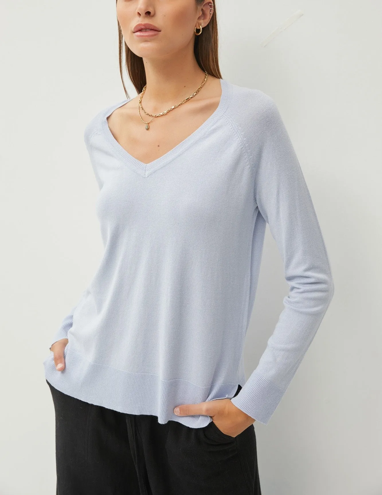 Samara Wide Neck Raglan Top