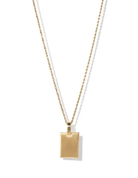 Vault Necklace <br> Gold Vermeil