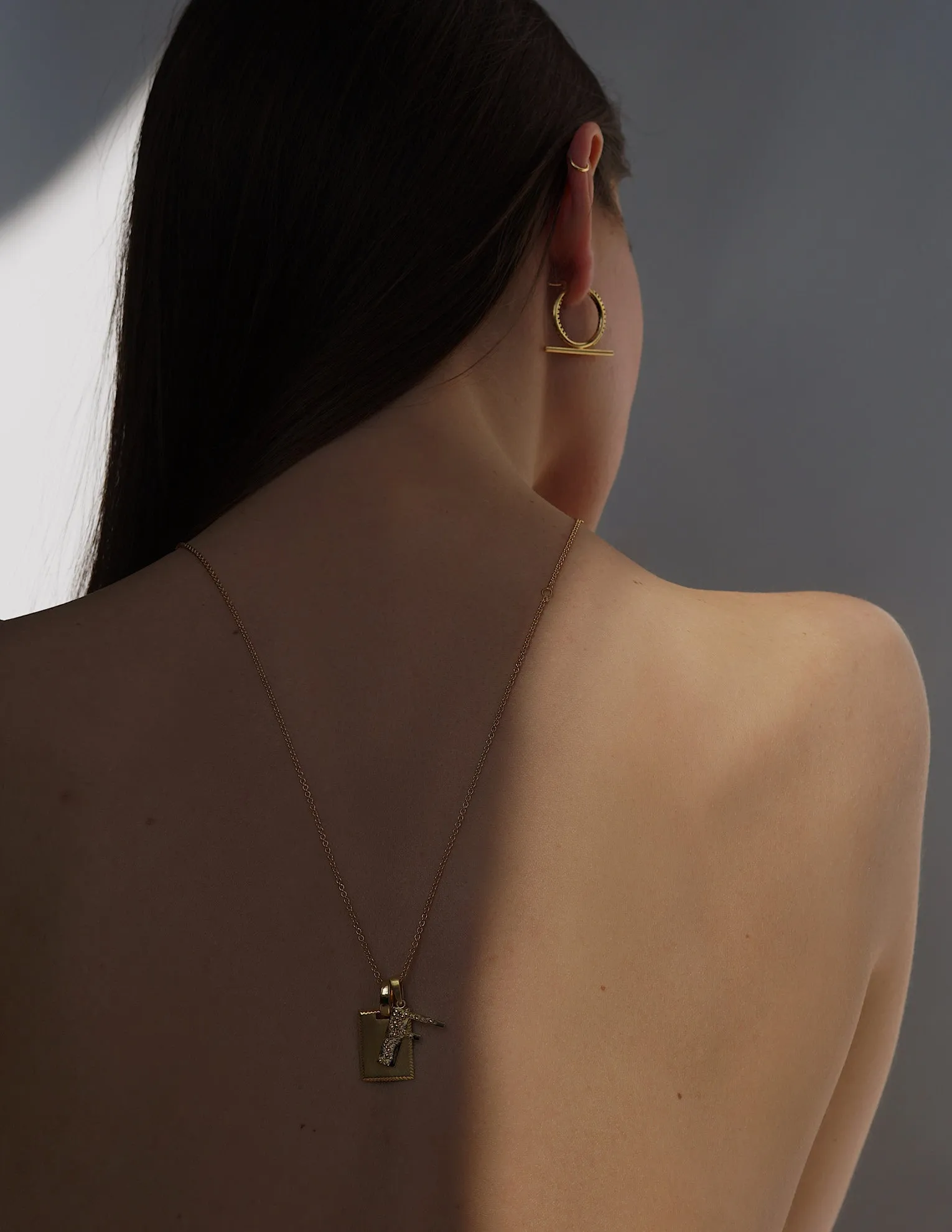 Vault Necklace <br> Gold Vermeil