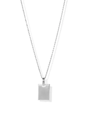 Vault Necklace <br> Silver