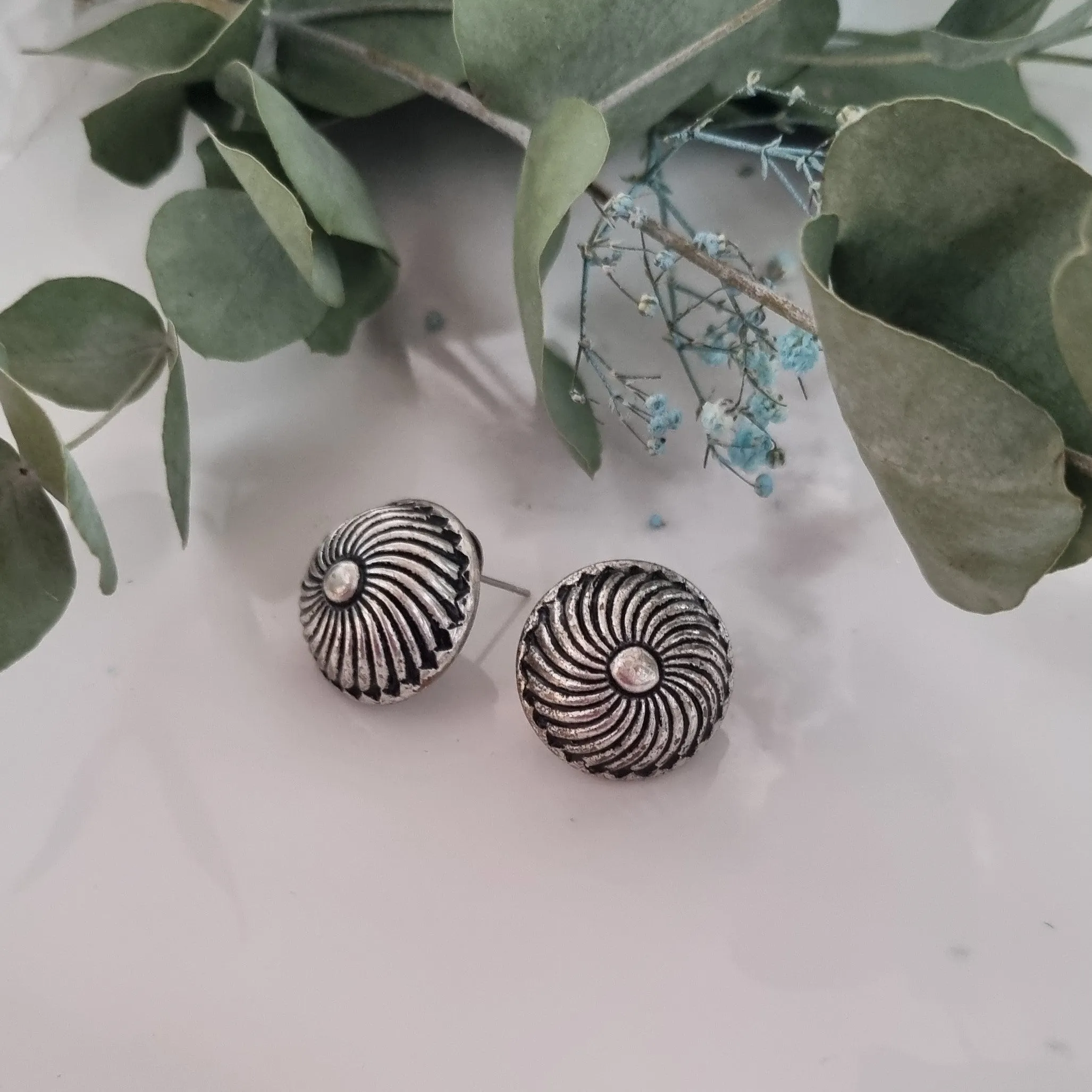 Vintage earrings - silver