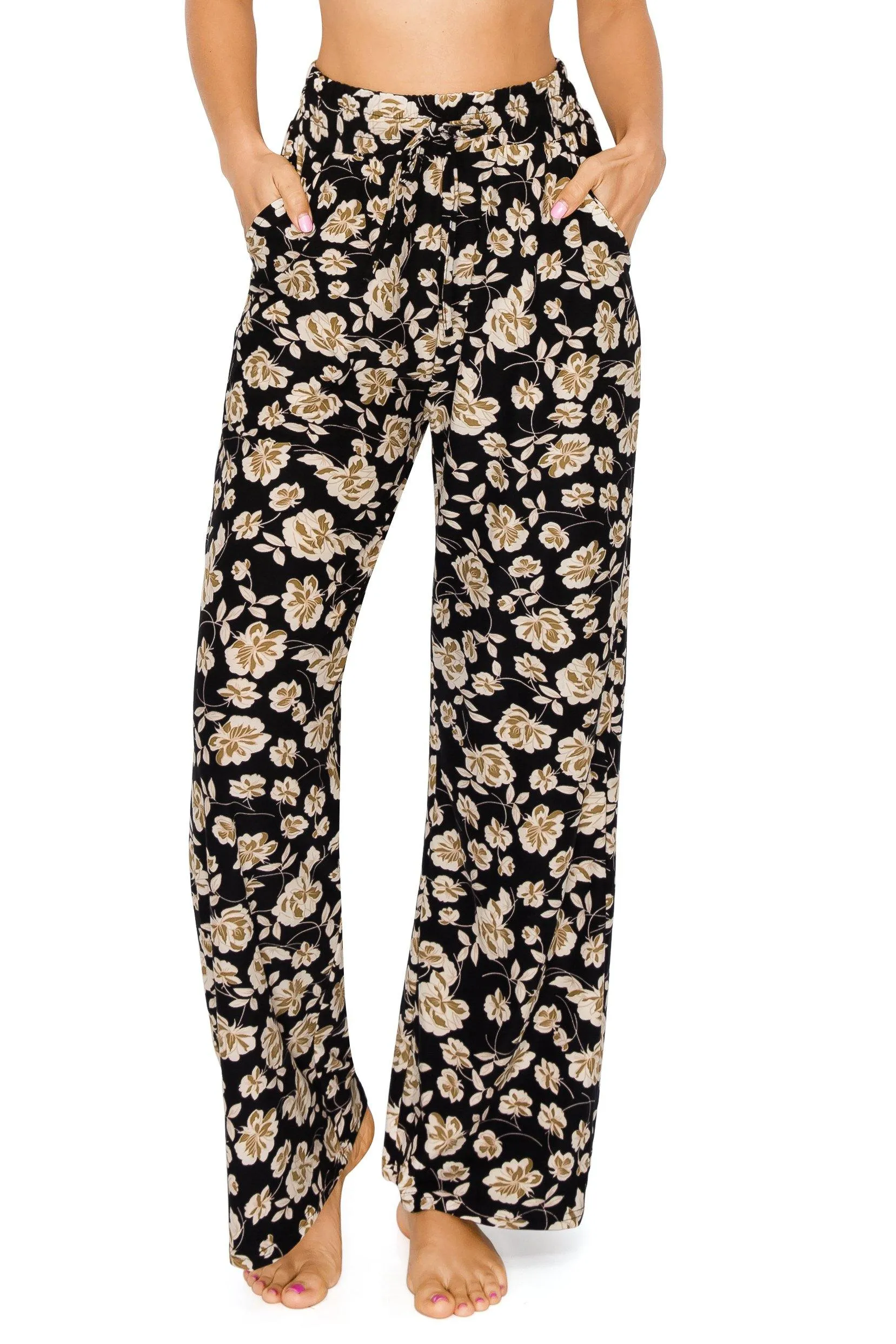 Wide Leg Pajama Pants