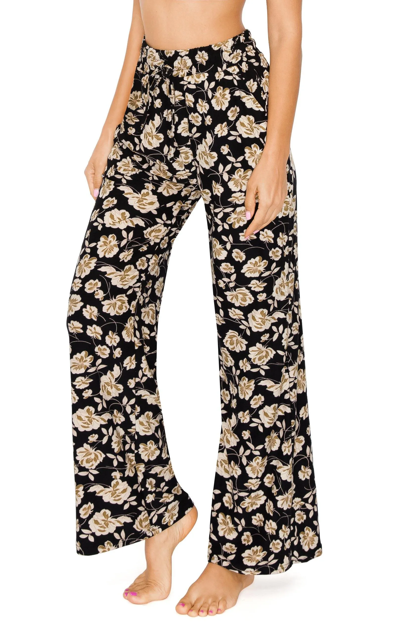 Wide Leg Pajama Pants